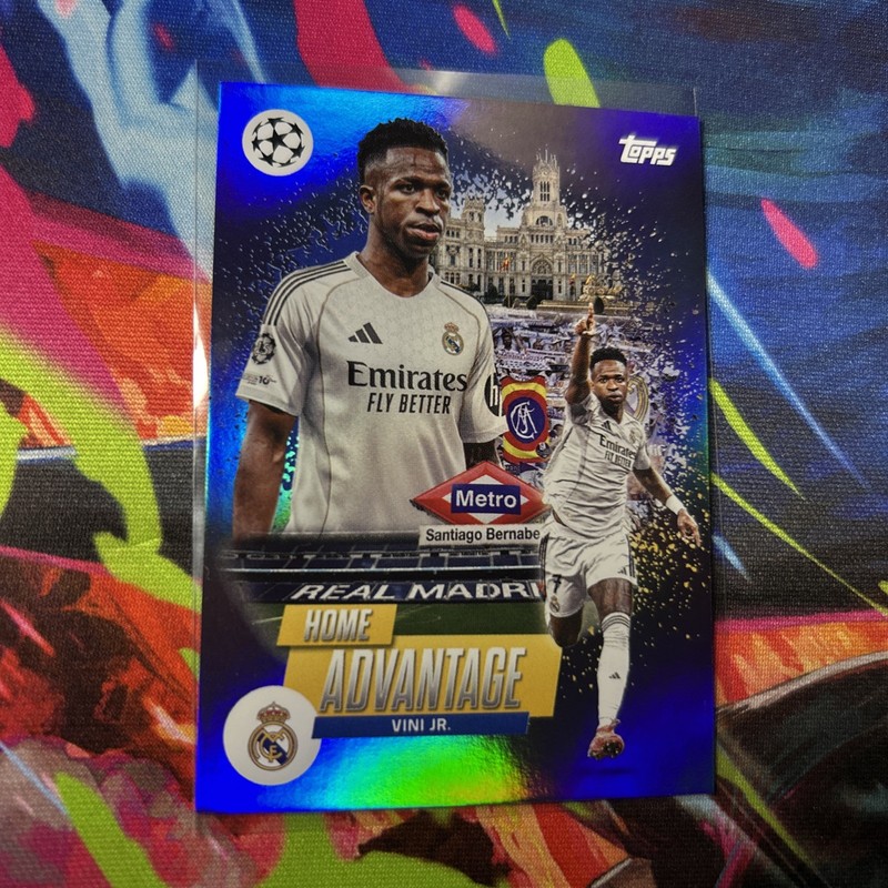 Vini JR BRAZIL Topps UCC Flagship 25-26 Home Advantage Case Hit Real Madrid view 2
