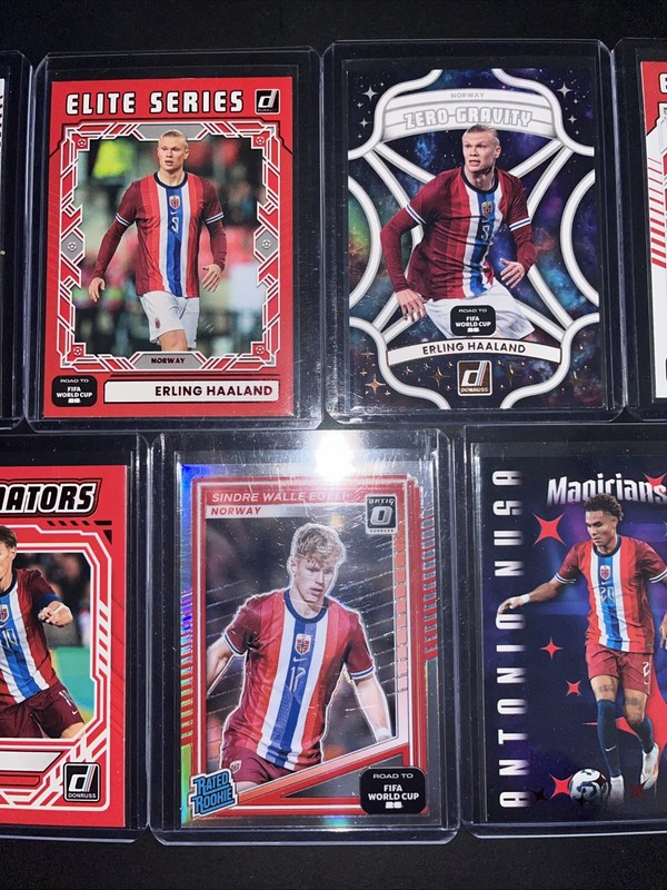 2025-26 Donruss Road To FIFA World Cup ⚽️ Red Elite Series Erling Haaland |Optic