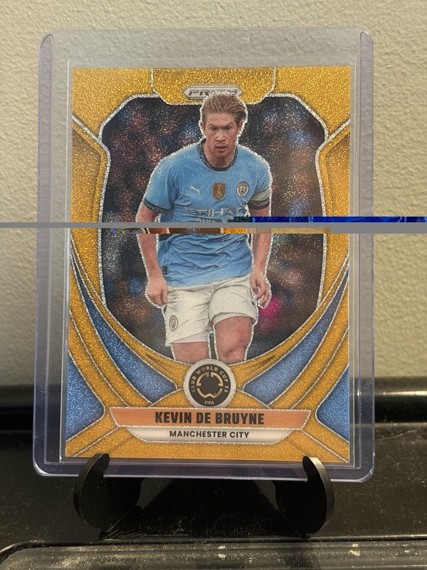 Panini 2025 Prizm FIFA Club World Cup Kevin De Bruyne Gold Prizm #139 /10