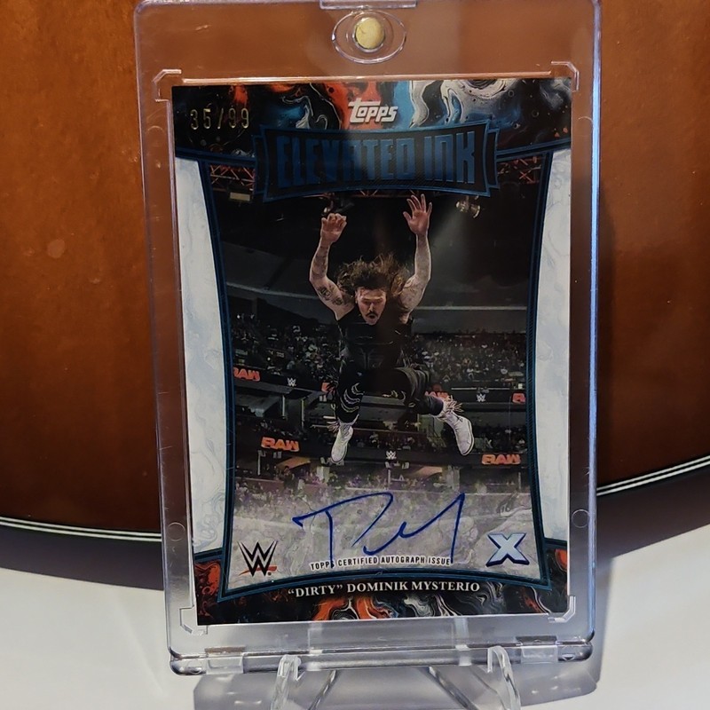2025 Topps Exalted Elevated Ink Dom Mysterio Auto /99