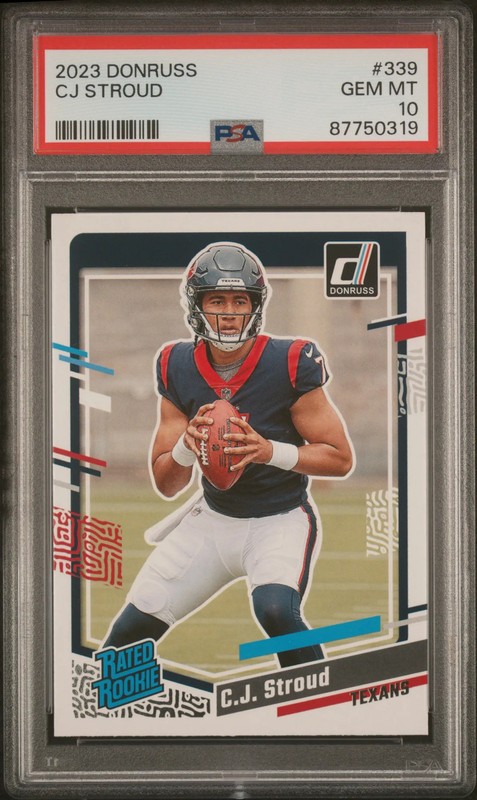 2023 Panini Donruss CJ Stroud #339 PSA 10