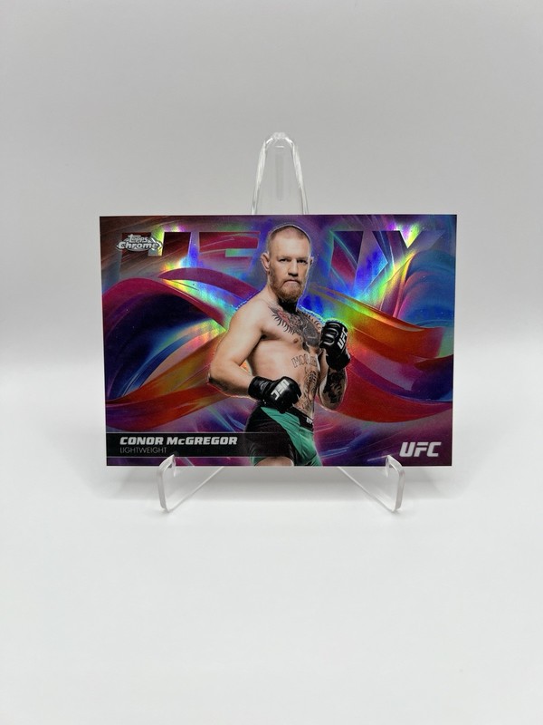 2026 Topps Chrome UFC Conor McGregor Helix CASE HIT!! HX-7