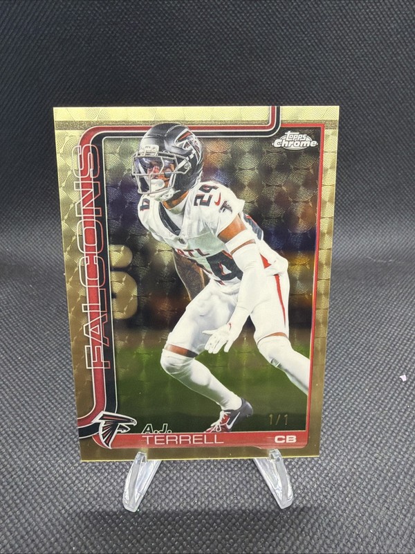 2025 Topps Chrome - A.J. Terrell  1/1 Superfractor