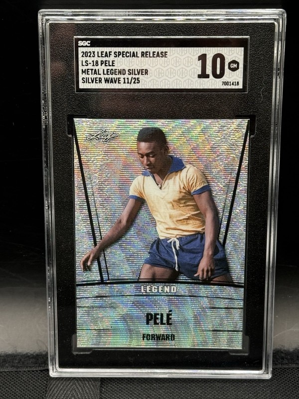 2023 Leaf Metal Special Release Pele Silver Wave #11/25 SGC GEM 10