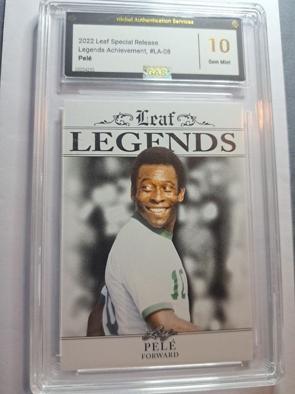 Pele 2022 Leaf Legends Achievements GAS 10 