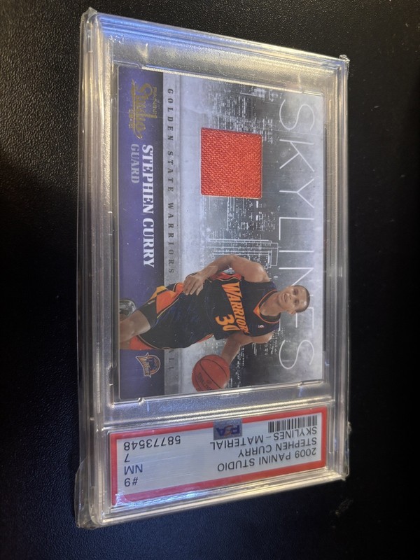 2009 Stephen Curry Rookie 116 /249 Panini Studio Skylines #9  PSA 7