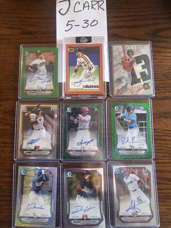 ENTIRE LOT 2026 Topps Bowman Chrome/Sterling Lot Autos Parallels 1st Bowman view 2