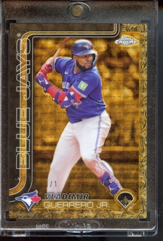2025 Topps Gilded Vladimir Guerrero - Superfractor 1/1 #133