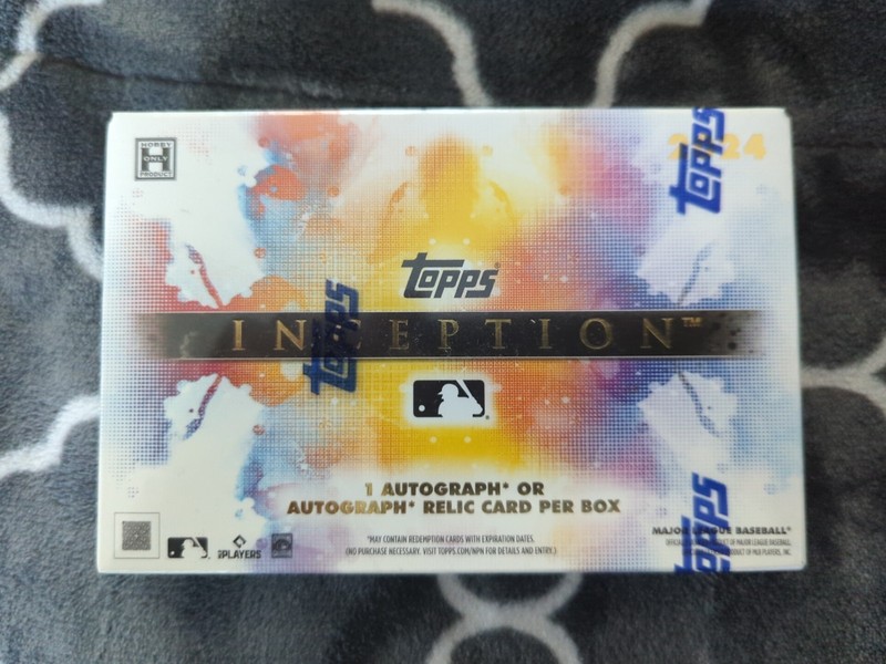 2024 Topps Inception Baseball SEALED Hobby Box!1/1 Auto? 1/1 Auto Relic? Shohei?