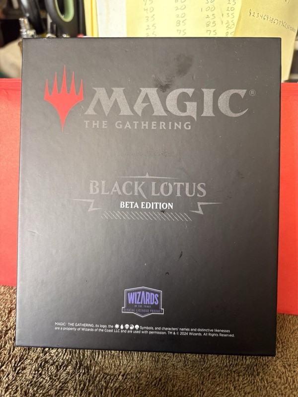 2024 Samoa Magic The Gathering Black Lotus Beta 1oz Silver Coin