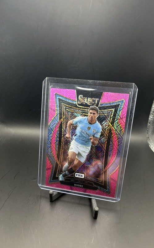 2024-25 Panini Select Fifa - Terrace Rodri #25 Pink Mojo Prizm /299