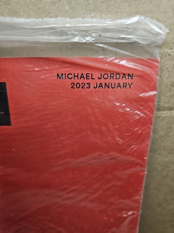 PSA Magazine Michael Jordan Metallic Red Cover Base January 2023 view 2