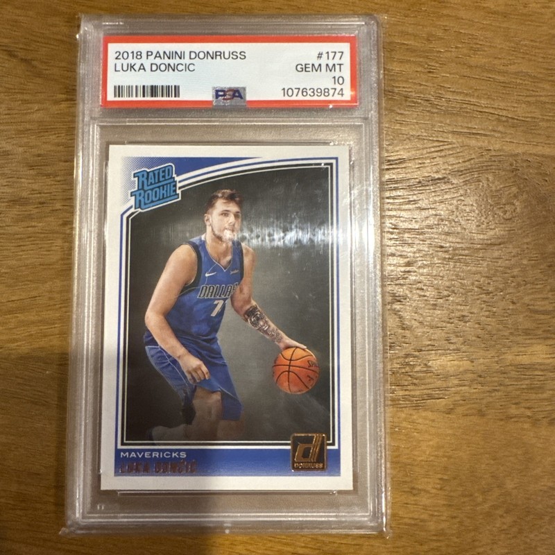 2018 Donruss Luka Doncic Psa 10