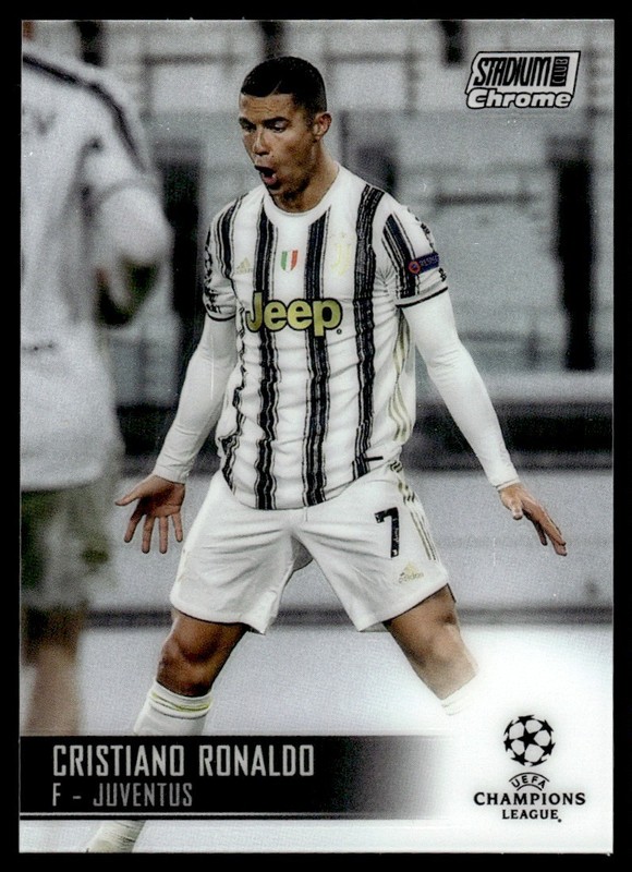 2021 Topps UEFA Champions League Cristiano Ronaldo Manchester United #100