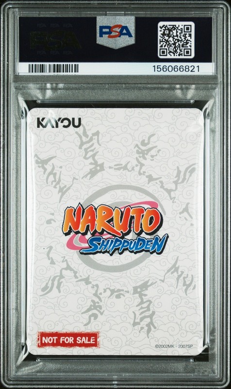 PSA GEM MT 10 - KAYOU NARUTO SMRITI COLLECTIBLE CARD NRSA-CHAPTER JIN ENGLISH view 2