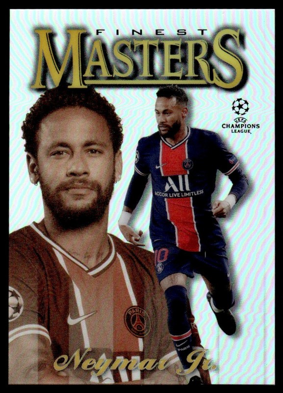 2020 Finest UEFA Champions League 1997 Topps Masters Neymar Jr. Paris