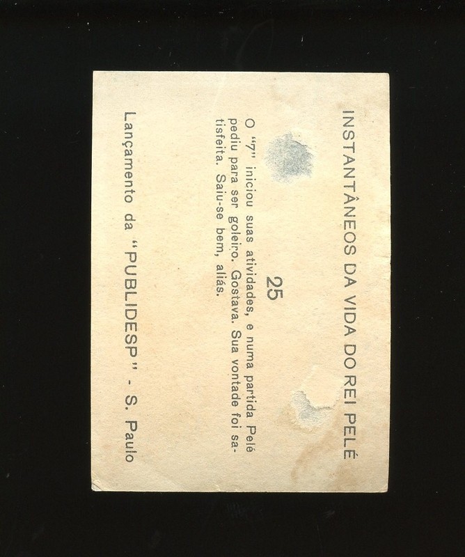 1964 Instantaneos Da Vida Do Rei Set-Break # 25 Pele LOW GRADE *GMCARDS* view 2