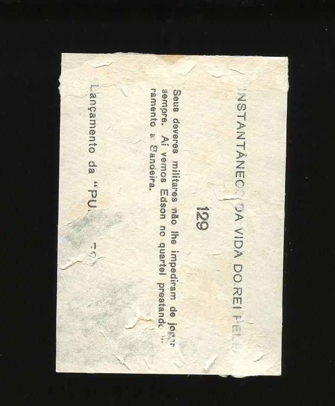 1964 Instantaneos Da Vida Do Rei Set-Break #129 Pele LOW GRADE (filler) view 2