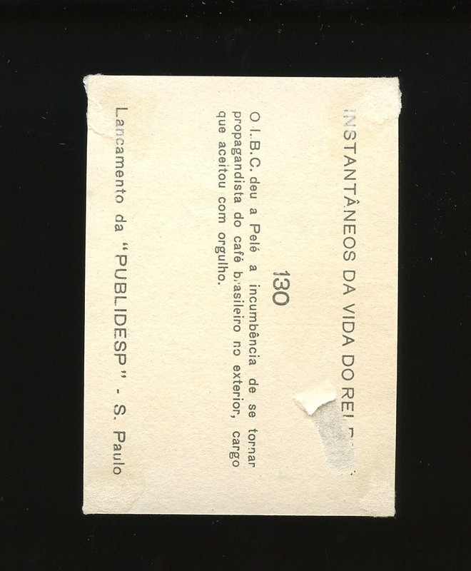 1964 Instantaneos Da Vida Do Rei Set-Break #130 Pele LOW GRADE (filler) view 2
