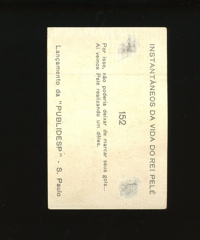 1964 Instantaneos Da Vida Do Rei Set-Break #152 Pele LOW GRADE *GMCARDS* view 2
