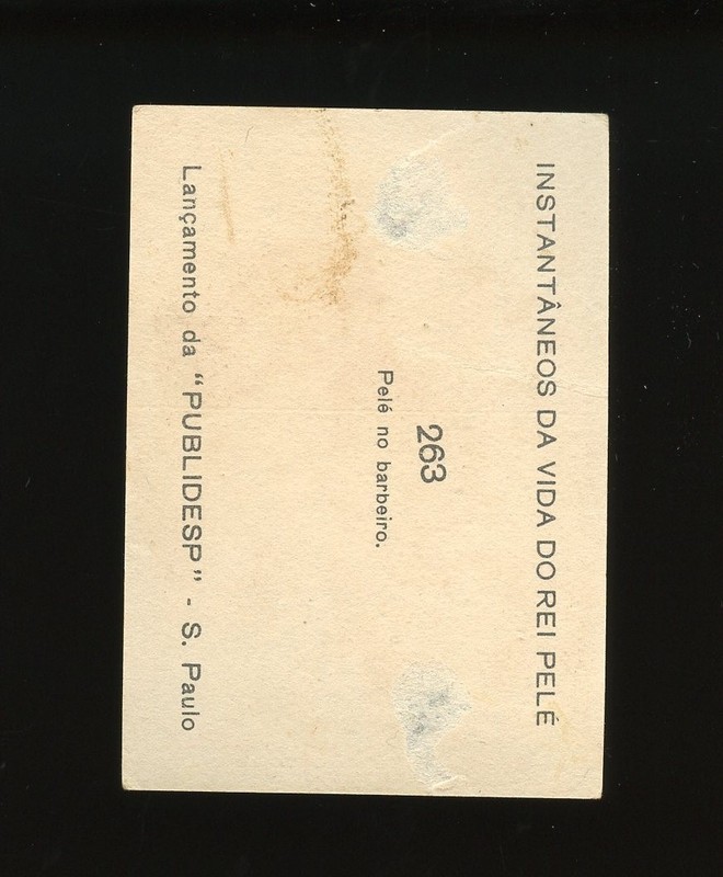 1964 Instantaneos Da Vida Do Rei Set-Break #263 Pele LOW GRADE (crease) view 2