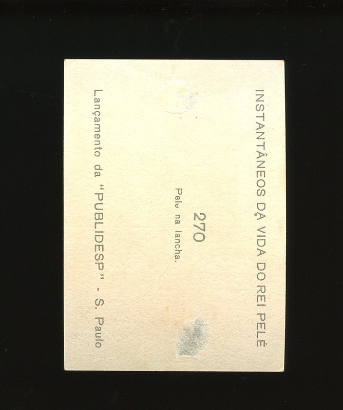 1964 Instantaneos Da Vida Do Rei Set-Break #270 Pele LOW GRADE *GMCARDS* view 2