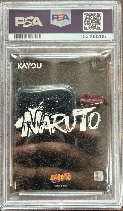 2025 KAYOU NARUTO CARD NRSA02-CHAPTER JIN ENGLISH SERIES 2 SP 003L5 GAARA PSA 10 view 2