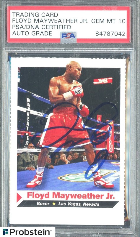 Floyd Mayweather Jr Signed Sports Illustrated SI for Kids #152 PSA/DNA AUTO 10