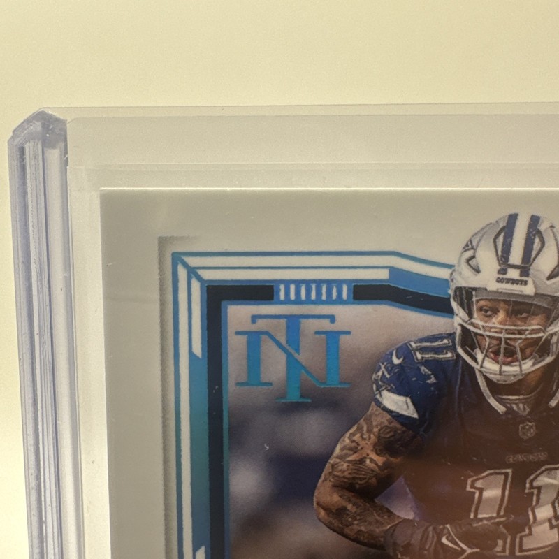 2023 Panini National Treasures Colossal Materials Micah Parsons NFL Sheild 1/1 view 2