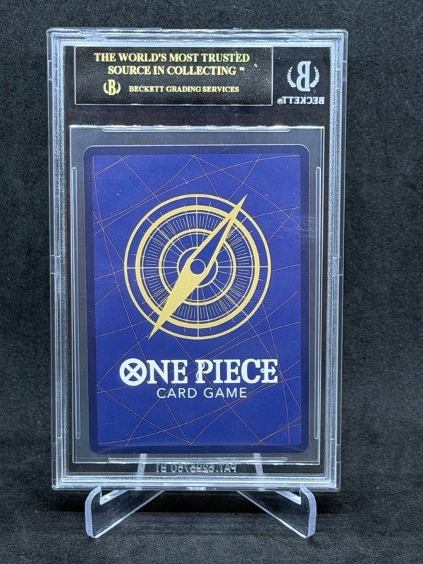 BGS10 BLACK LABEL GOLD.ROGER ONE PIECE OP09 EMPERORS IN THE NEW WORLD #118 MANGA view 2