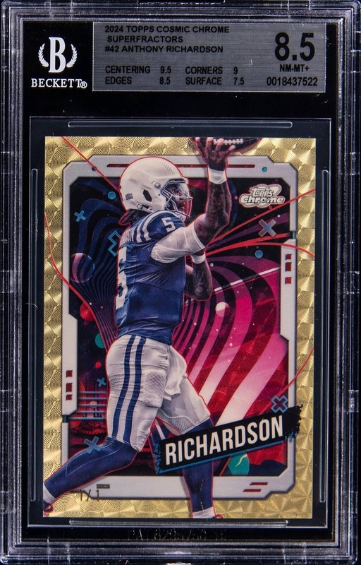 2024 Topps Chrome SuperFractor Anthony Richardson 1/1