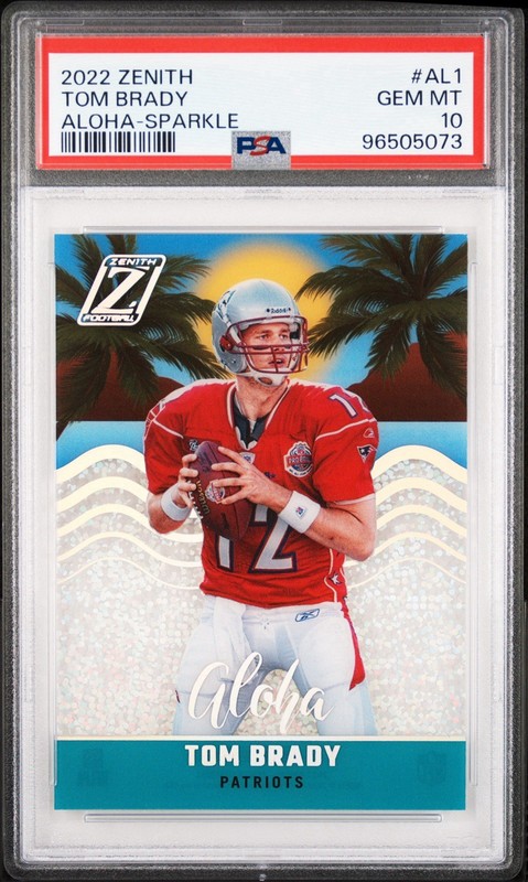 2022 TOM BRADY ACETATE SPARKLE PSA 10 (pop 3)