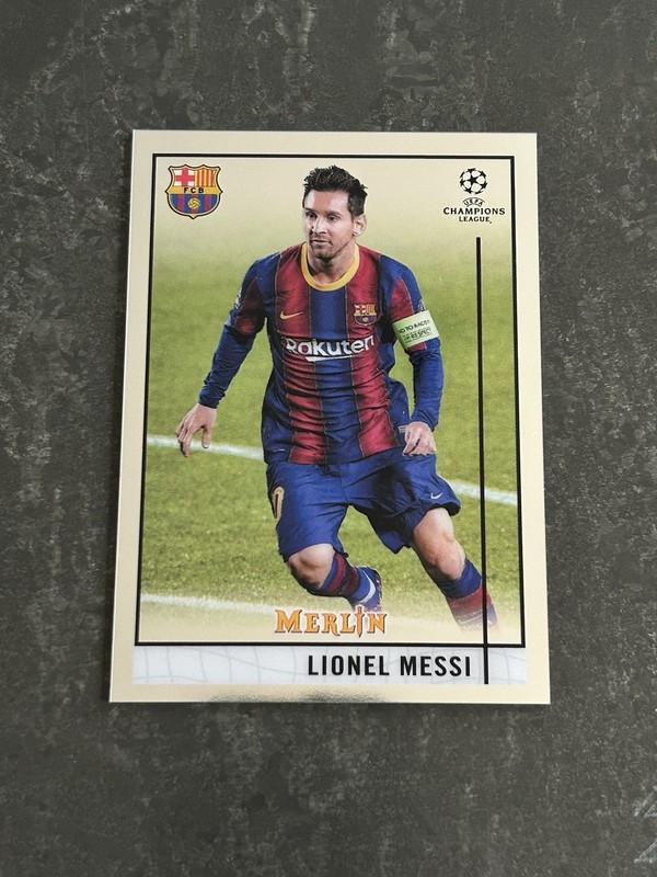 2020-21 Topps Merlin Collection Chrome UCL -  #1 Lionel Messi