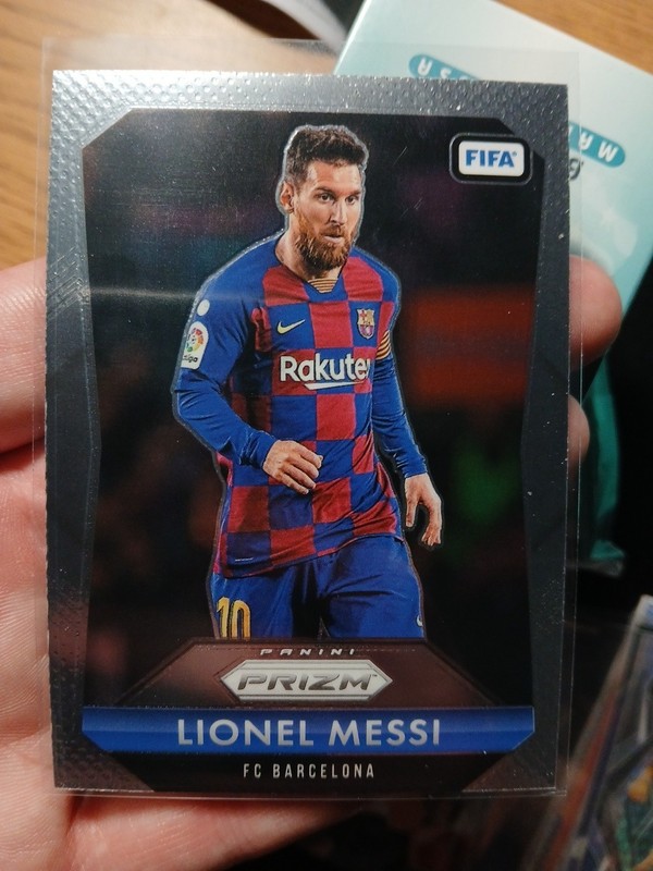 2025-26 Panini Prizm FIFA Lionel Messi Silver Prizm #2 FC Barcelona Argentina