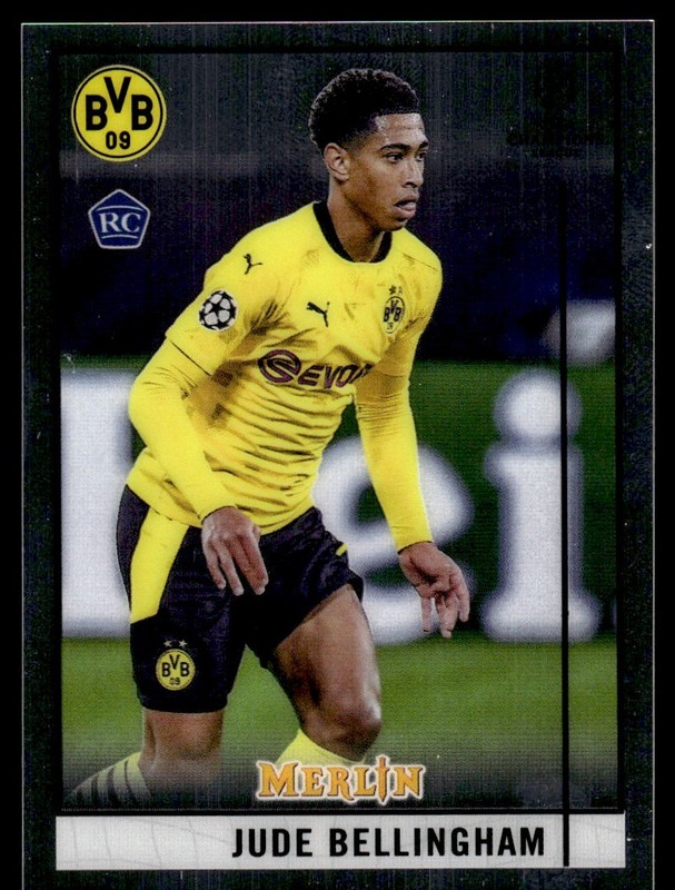2021 Topps Chrome Merlin UEFA Jude Bellingham Rookie Germany #31