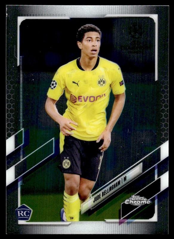 2020 Topps Chrome UEFA Jude Bellingham Rookie Germany #68