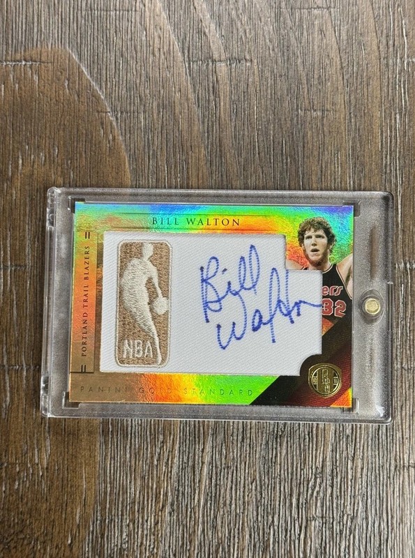 2010-11 Panini Gold Standard - Gold Nba Logoman Patch Signatures Bill Walton #7