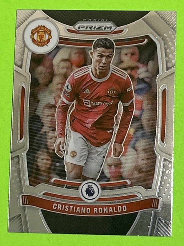 Christiano Ronaldo 2021-22 Panini Prizm Premier League Silver Prizm‼️#283 WC🏆⭐️