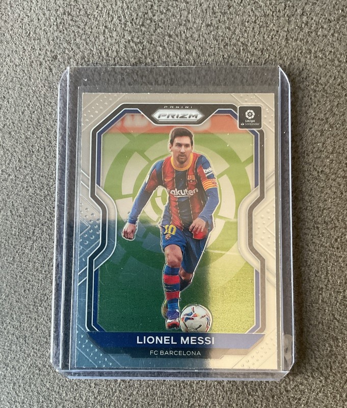 2020-21 Panini Chronicles - Prizm La Liga Lionel Messi #15 Silver Prizm