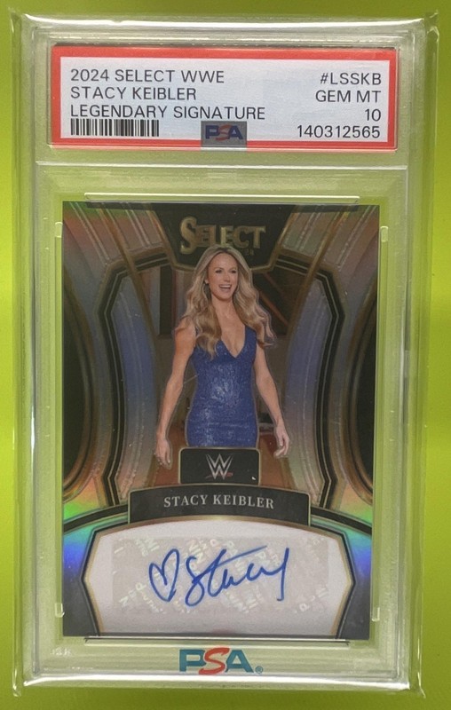 STACY KEIBLER LEGENDARY SIGNATURE AUTO PSA 10 - 2024 Select WWE *POP 10*