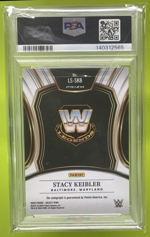 STACY KEIBLER LEGENDARY SIGNATURE AUTO PSA 10 - 2024 Select WWE *POP 10* view 2