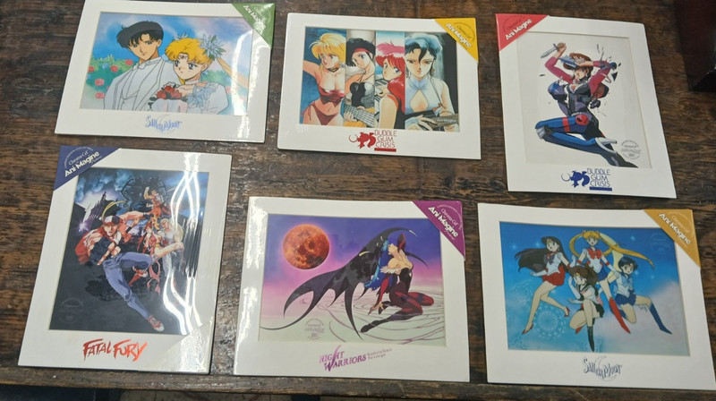 Lot Of 13 Chroma-Cel Animation Cel Artwork Magic The Gathering Black Lotus view 2