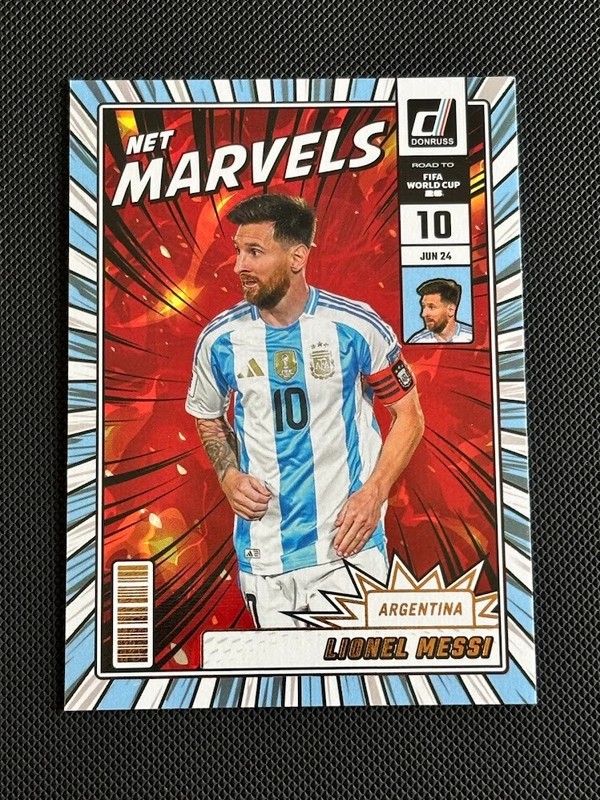 2025-26 Panini Donruss Road to Fifa World Cup - Net Marvels Lionel Messi #21