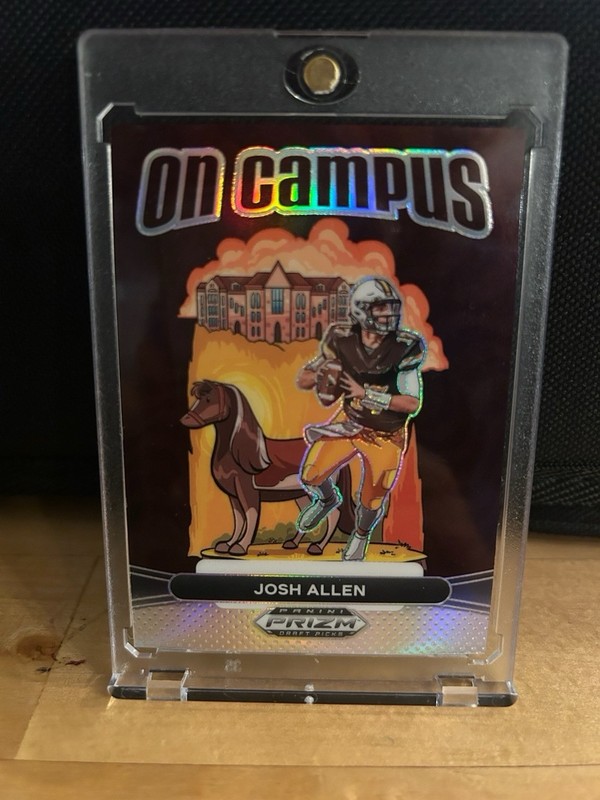 2025 PANINI Prizm Draft Picks Josh Allen Case Hit SSP “On Campus”  Chase Pack