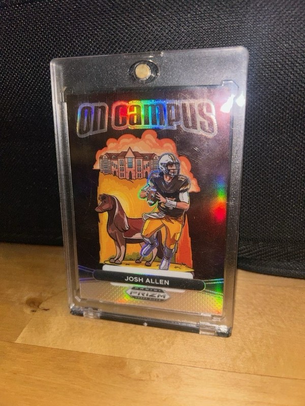 2025 PANINI Prizm Draft Picks Josh Allen Case Hit SSP “On Campus”  Chase Pack view 2