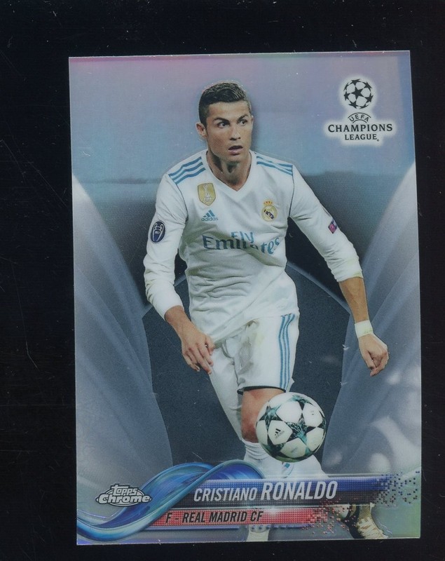 2017 Topps Chrome UEFA Cristiano Ronaldo