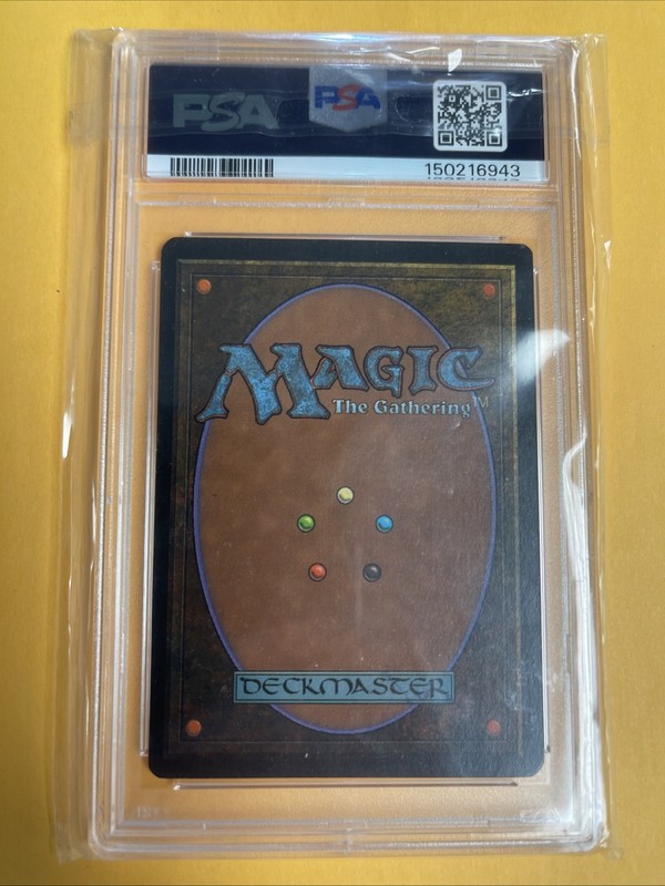 1994 MAGIC THE GATHERING REVISED EDITION BAYOU PSA 7 view 2