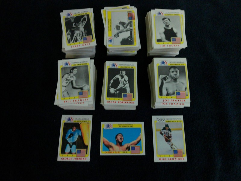 1983 Topps Olympic Greatest Olympians 600+ Cards Eruzione Cassius Clay and More!