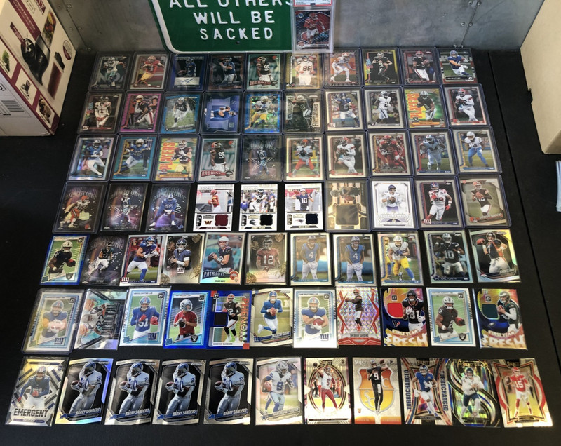HUGE AUTO JERSEY ROOKIE REFRACTOR GENESIS LOT JAXSON DART PATRICK MAHOMES BRADY