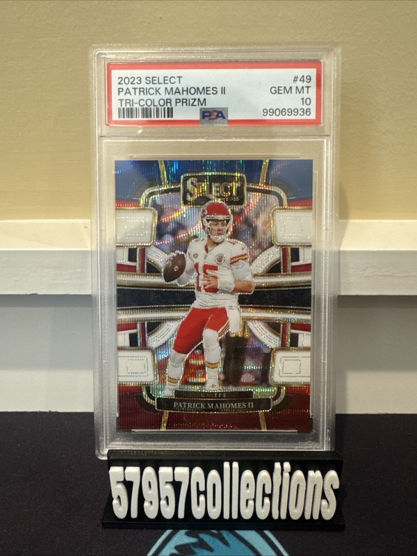 2023 Panini Select - Concourse Patrick Mahomes II #49 Tri-Color Prizm /259